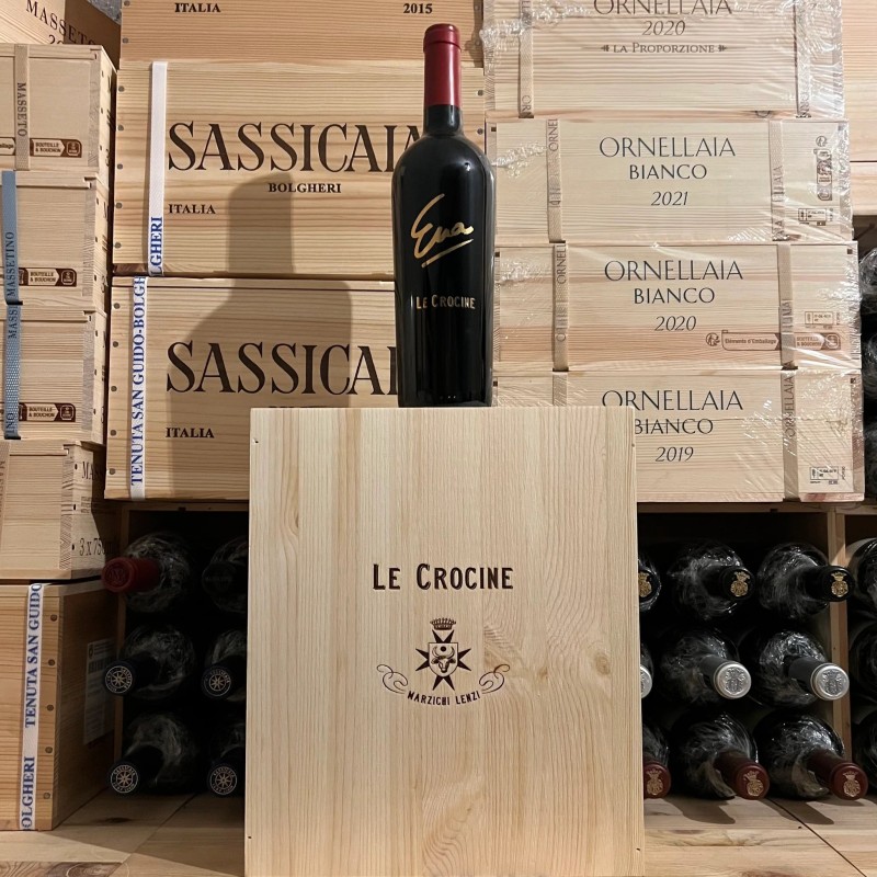 Cuvée Eva 2022 Le Crocine Toscana Rosso IGT - Cassa Legno 3 Bottiglie