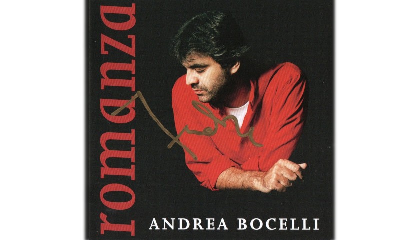 "Romanza" Album - Signed by Andrea Bocelli 