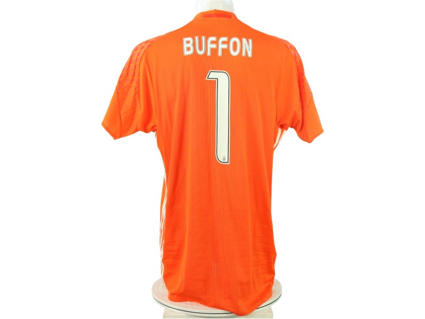 Buffon's Juventus Match-Issued Shirt, 2016/17