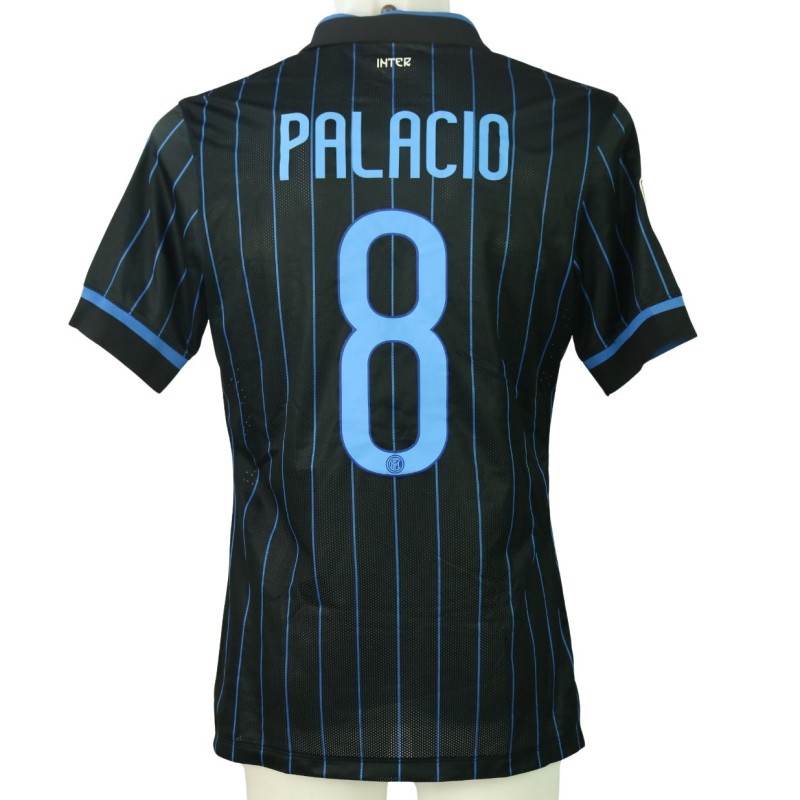 Palacio's Inter Match-Issued Shirt, 2014/15