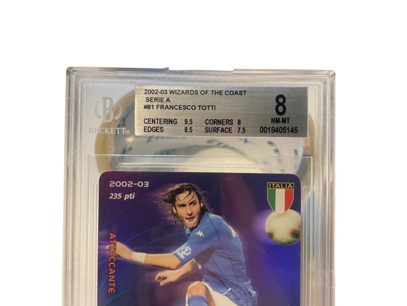 Wizard of the Coast 2002/03 - Francesco Totti #81 Foil - Football