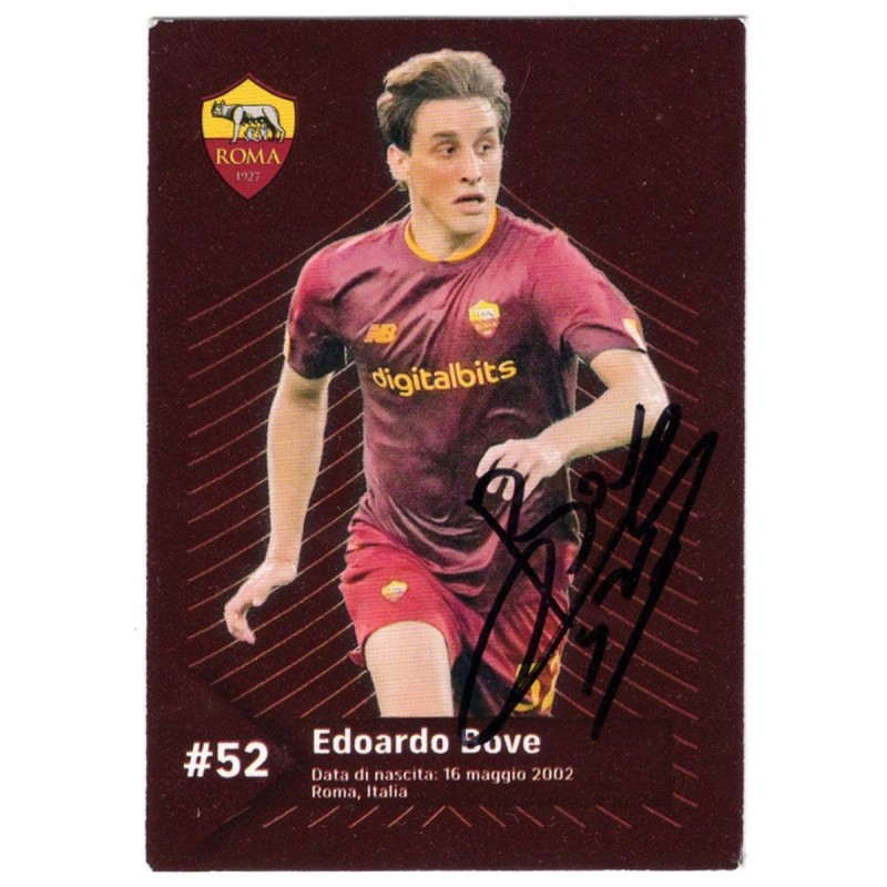 Card Bove Roma, 2022/23 - Signed