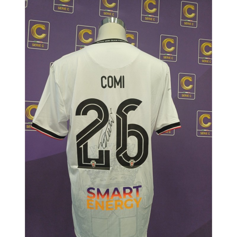 Comi's Pro Vercelli Signed Issued Shirt, 2025/26