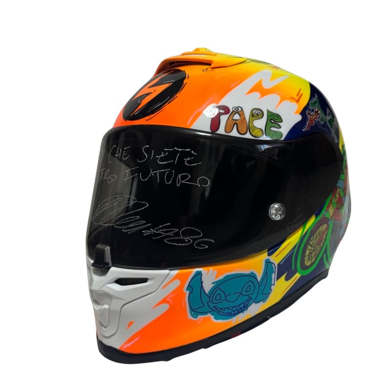 Giovanni Menduni's Signed Helmet - Scorpion, Size S