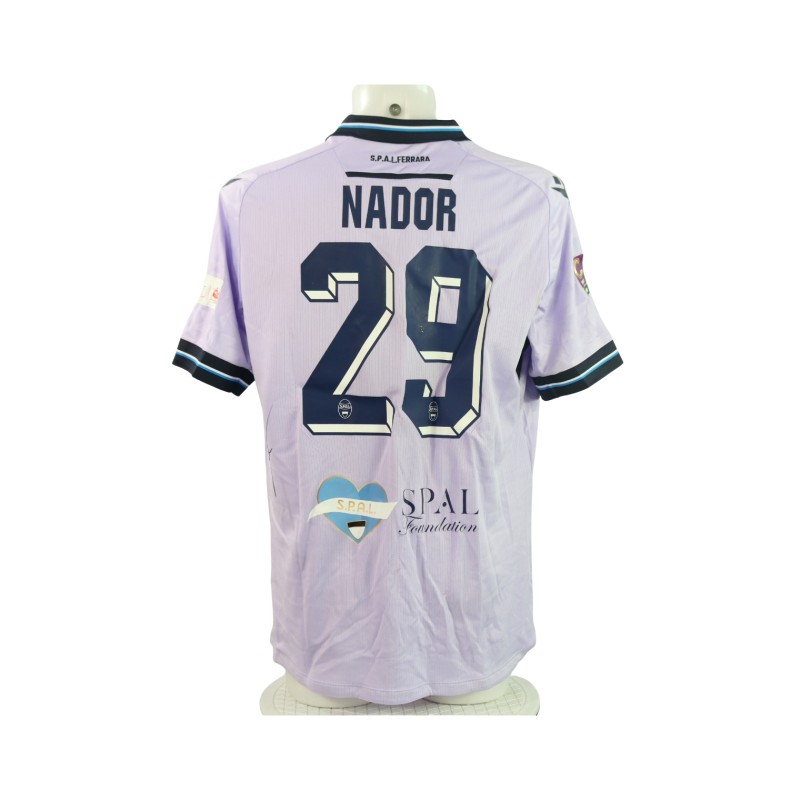 Nador's Signed Unwashed Kit, SPAL vs Pescara 2024 - "LILT" Patch