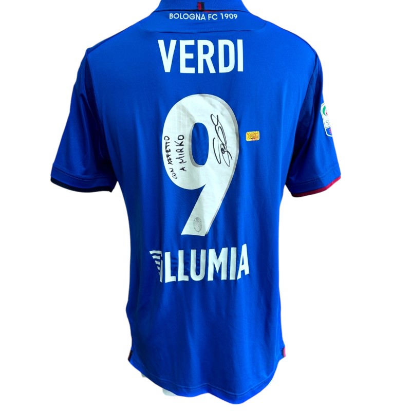 Verdi's Bologna Signed Issued Shirt, 2017/18