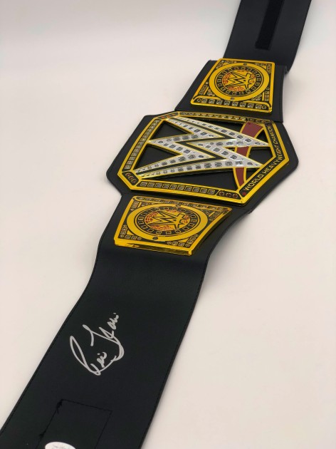 Ric Flair Heavyweight Championship Signed Belt