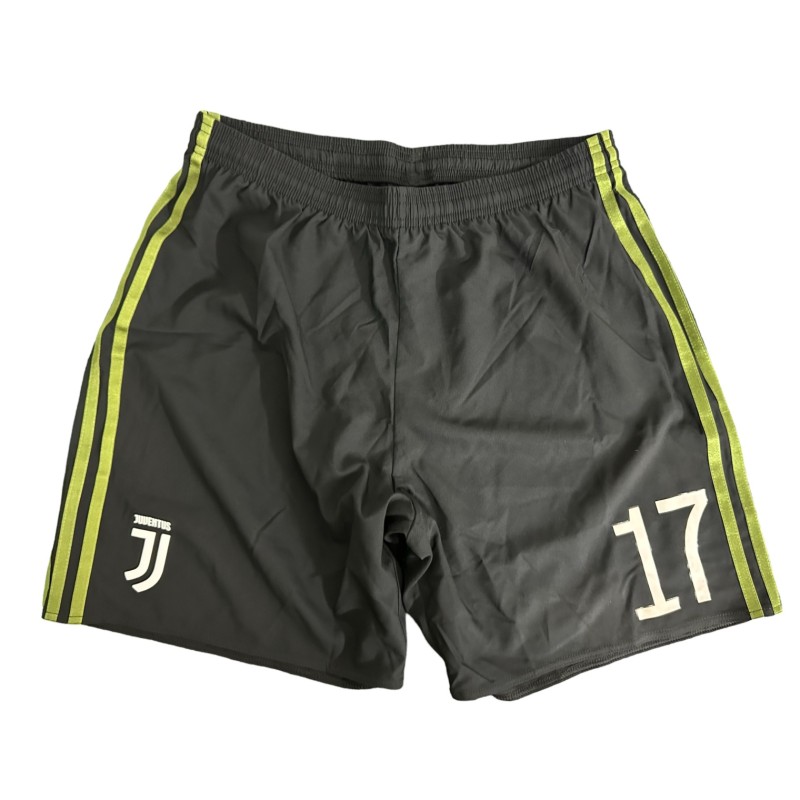 Mandzukic's Juventus Issued Shorts, 2018/19