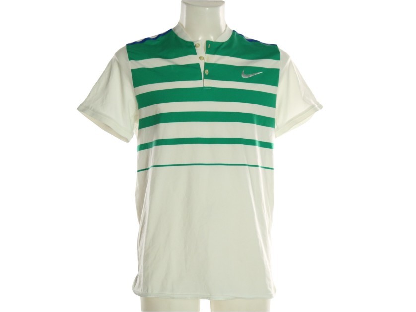 Federer's Worn Shirt, 2016 Australian Open Grand Slam
