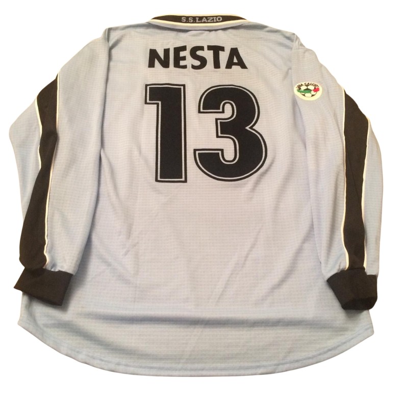 Nesta's Lazio Issued Shirt, 1999/00