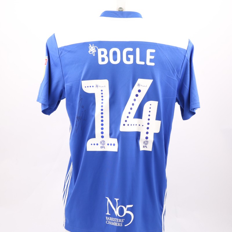 Bogle's Birmingham City FC Worn and Signed Poppy Shirt