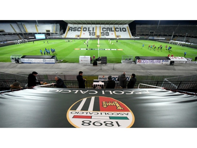 Take to the Pitch of Stadio Del Duca for the Ascoli Calcio Sponsor Cup