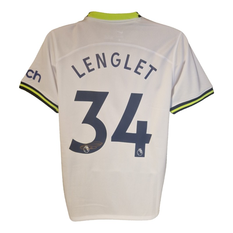 Clement Lenglet Signed Tottenham Hotspur 2022-23 Home Football Shirt