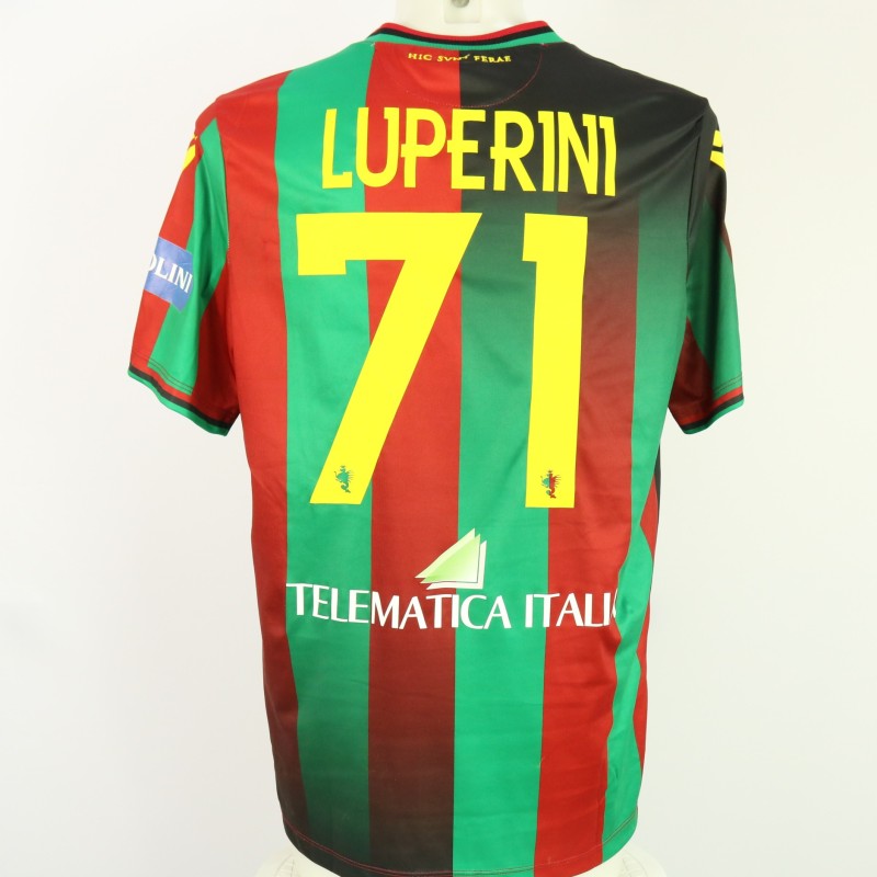 Luperini's Match Worn unwashed Shirt, Ternana vs Pisa2024 