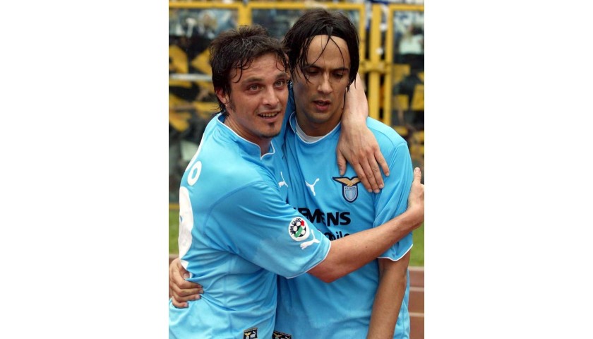 Inzaghi's Match Shirt, Lazio-Milan 2002
