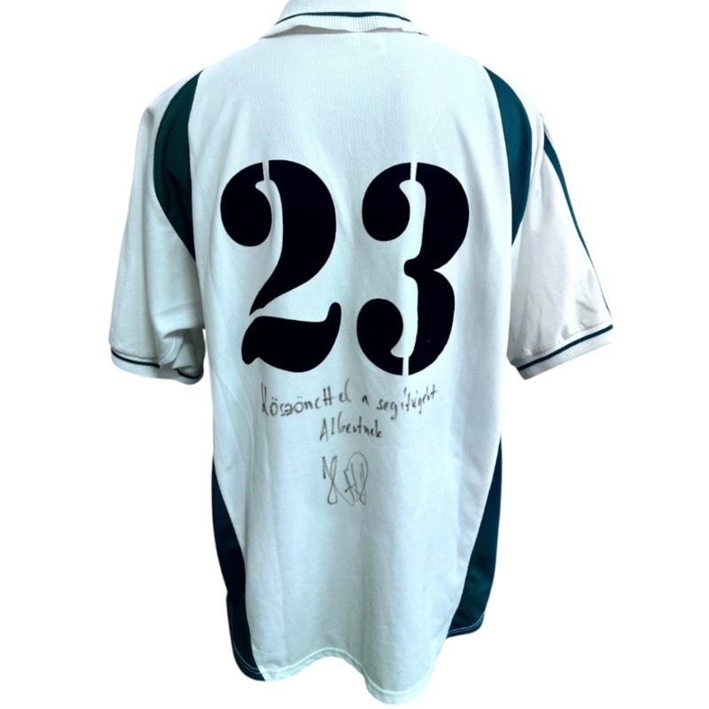 Ferencvaros Signed Match-Issued Shirt, 2001/02