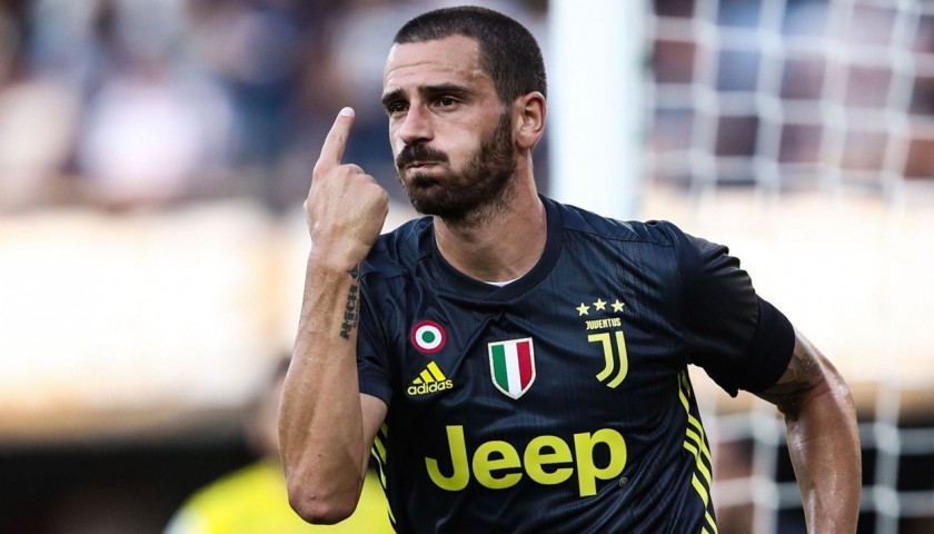 Bonucci's Official Juventus 2018/19 Signed Shirt 