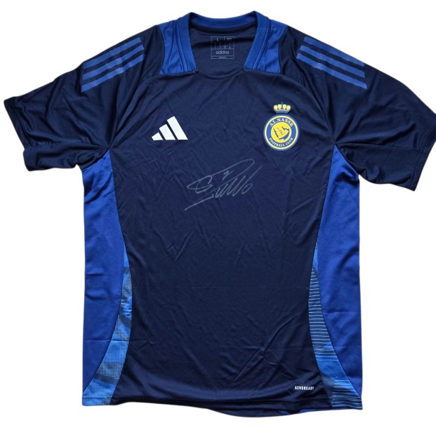 Maglia Allenamento Indossata Ronaldo Al-Nassr, 2024/25 - Autografata