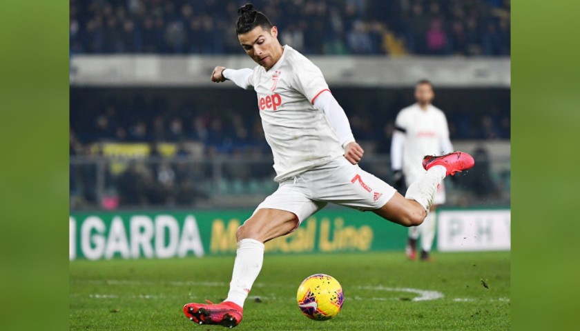 Ronaldo's Juventus Signed Match Shirt, 2019/20