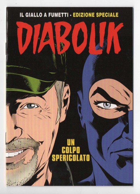 Diabolik comic book 'Un Colpo Spericolato' signed by Vasco Rossi