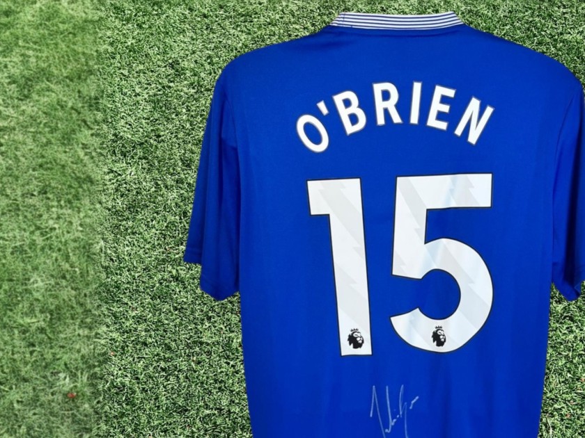 Jake O'Brien Signed Everton 2024-25 Official Home Football Shirt COA