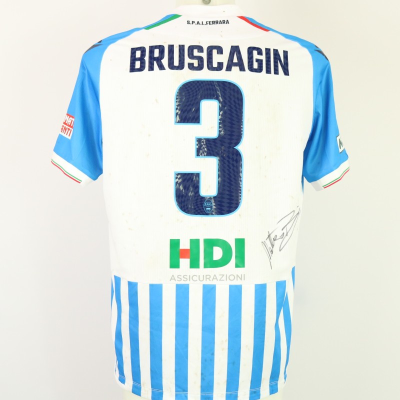 Bruscagin's unwashed Signed Shirt, Pontedera vs SPAL 2024 