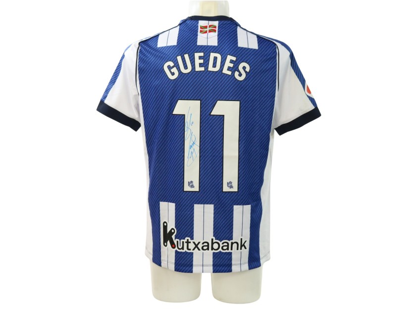 Guedes' Signed Unwashed Shirt, Real Sociedad vs Real Madrid 2025