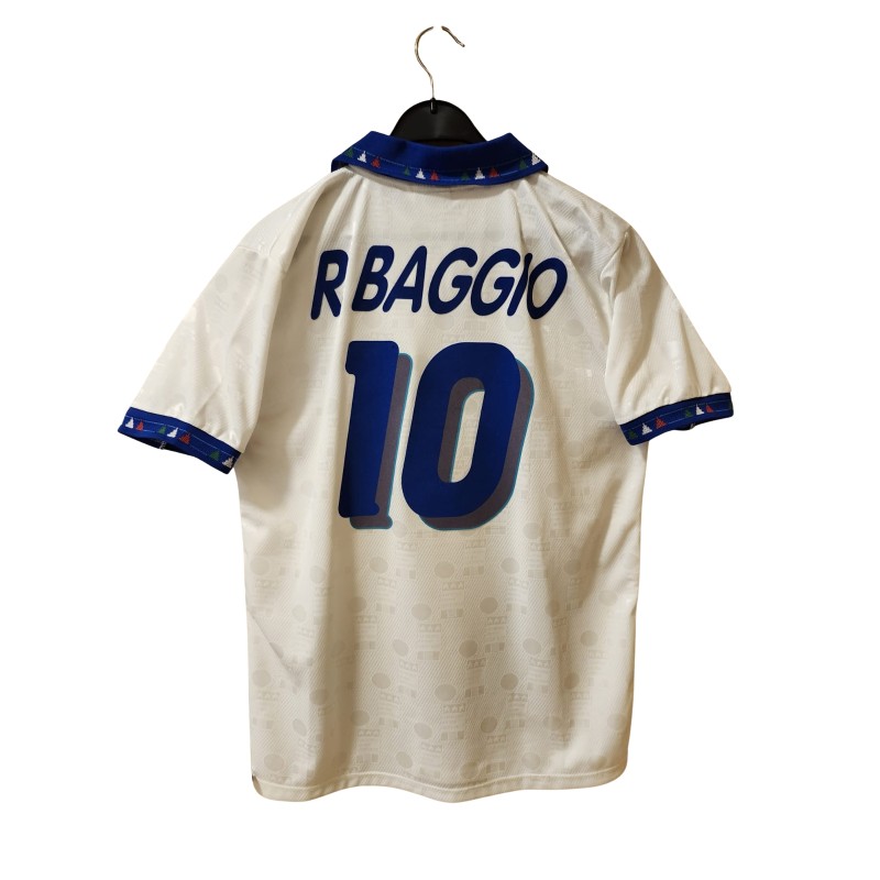 Roberto Baggio's Italy Vintage Away Shirt