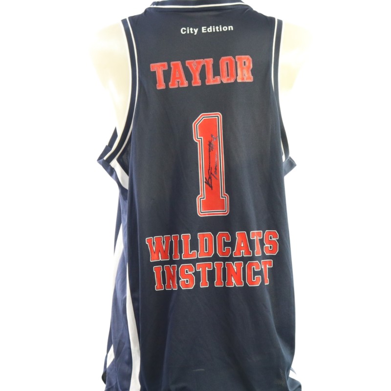 Taylor's Urania Basket "Special Edition" Signed Match-Worn Away Jersey, 2025/26