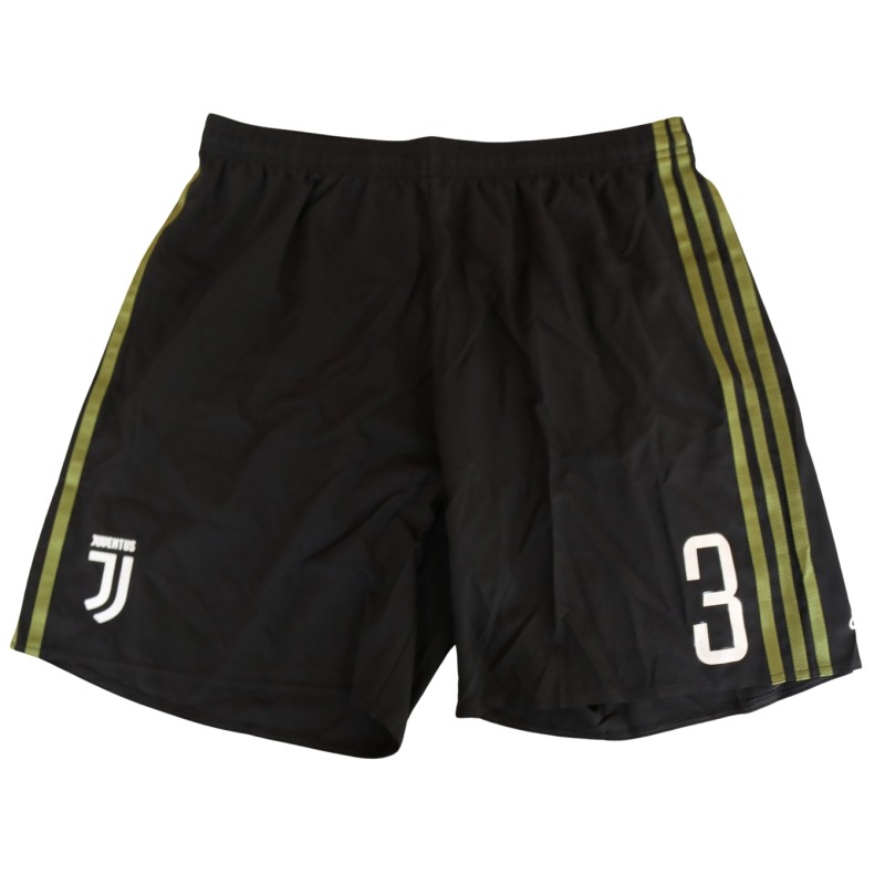 Chiellini Juventus Match Shorts, 2017/18