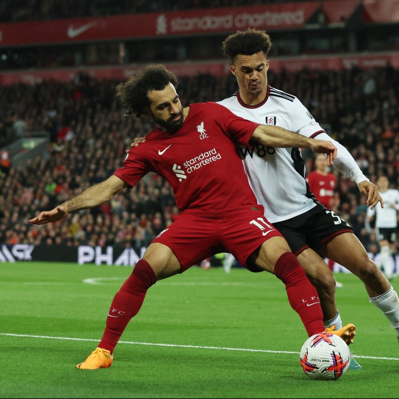 Salah's Unwashed Shirt, Liverpool vs Fulham 2023