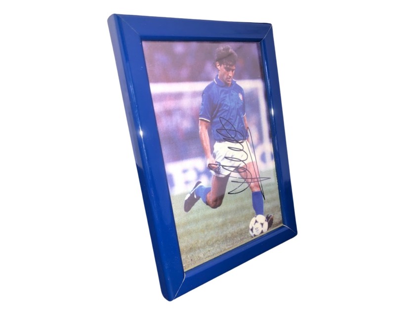 Photograph Signed by Roberto Mancini