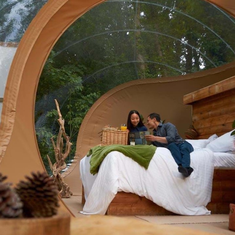 Overnight Stay for Two Adults in the Bubble at Leopard Creek Wildlife Reserve, Kent