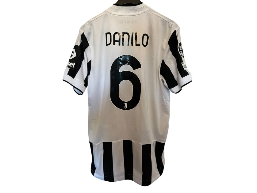 Danilo's Juventus Match-Issued Shirt, 2021/22