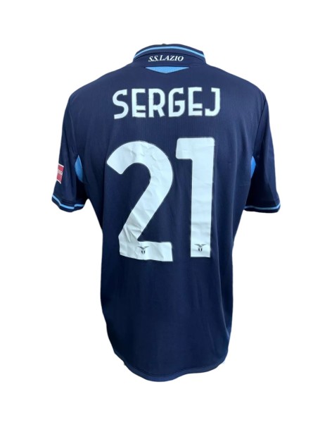 Maglia Milinkovic-Savic unwashed Napoli vs Lazio 2021