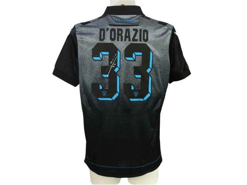 Maglia D'Orazio unwashed Perugia vs SPAL 2024 - Autografata