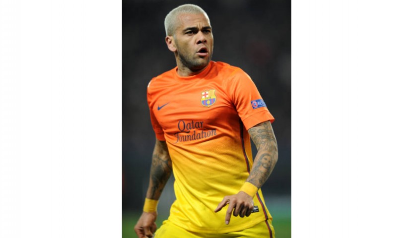 Maglia gara Dani Alves Barcellona, UCL 2012/13 