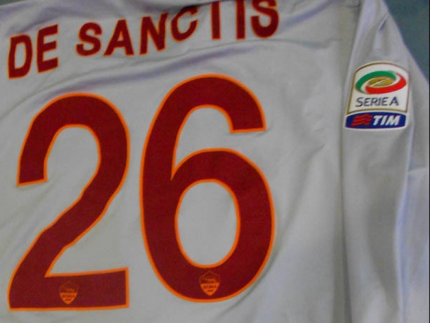 Morgan de Sanctis shirt worn, Milan-Roma Serie A 2014/2015
