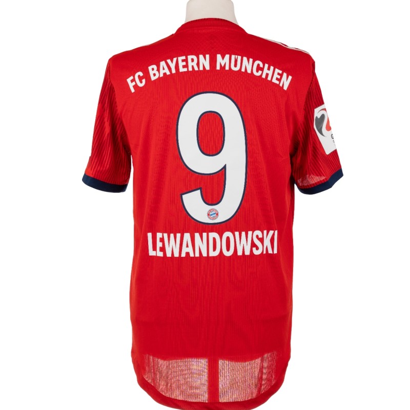Maglia gara Bayern Monaco 2018/19 di Lewandowski, Bundesliga