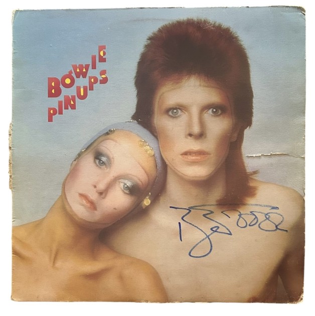 LP in vinile firmato Pin Ups di David Bowie