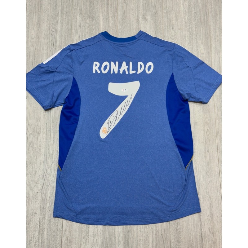 Cristiano Ronaldo's Real Madrid 2013-14 Signed Away Shirt