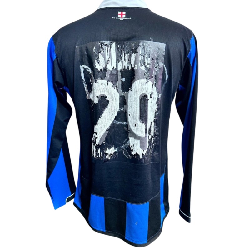 Suazo's Inter Official Shirt, 2006/07