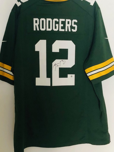 Youth Nike Aaron Rodgers Gold Green Bay Packers Inverted Game Jersey