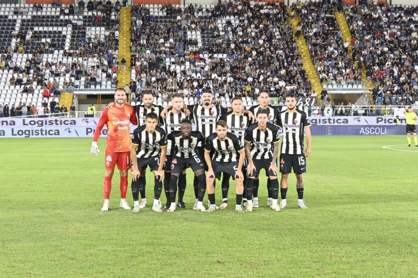 Attend in the North Stand at Ascoli vs Pescara + Walkabout with warm-up on the sidelines