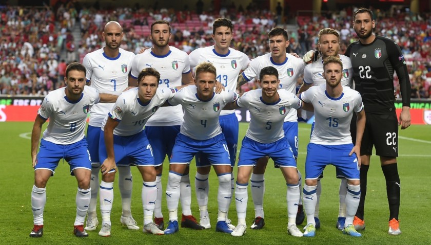Bonucci's Match Shirt, Portugal-Italy 2018
