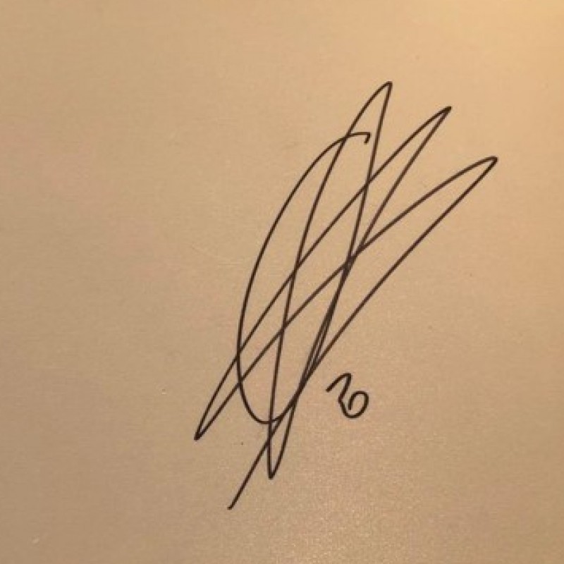 Signed Board of Fabio Quartararo from the First MotoGP Race Weekend of 2020 in Jerez
