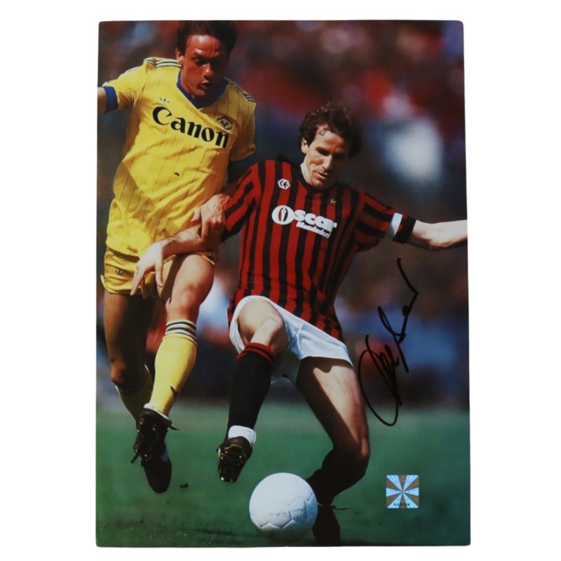 Postcard Signed by Franco Baresi