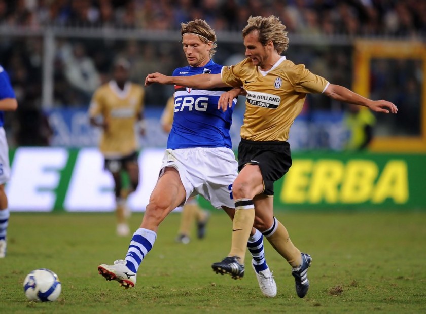 Nedved Juventus Match-Issued/Worn Shirt, Serie A 2008/09