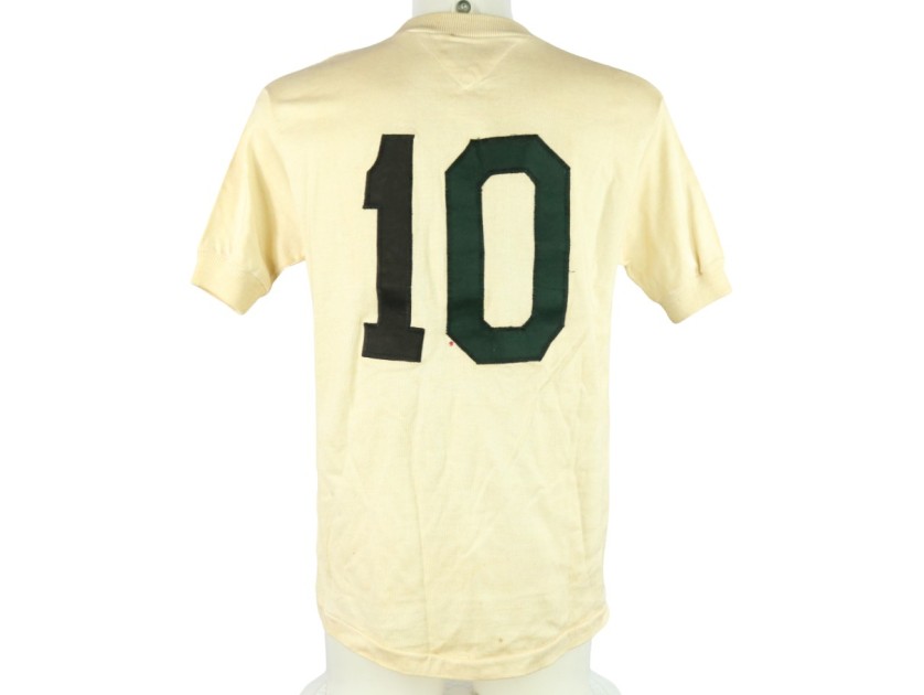 Pele's Signed Worn Shirt Santos vs All-Star USA 1971