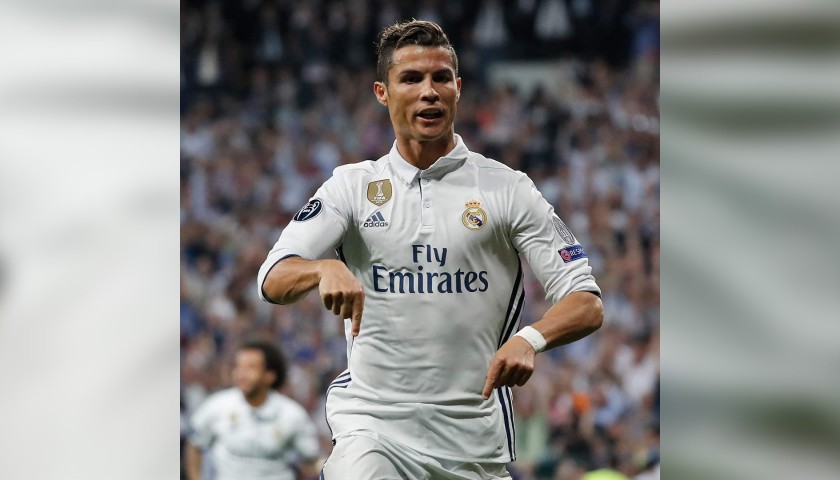 Ronaldo's Real Madrid Match-Issue/Worn Shirt, UCL 2016/17